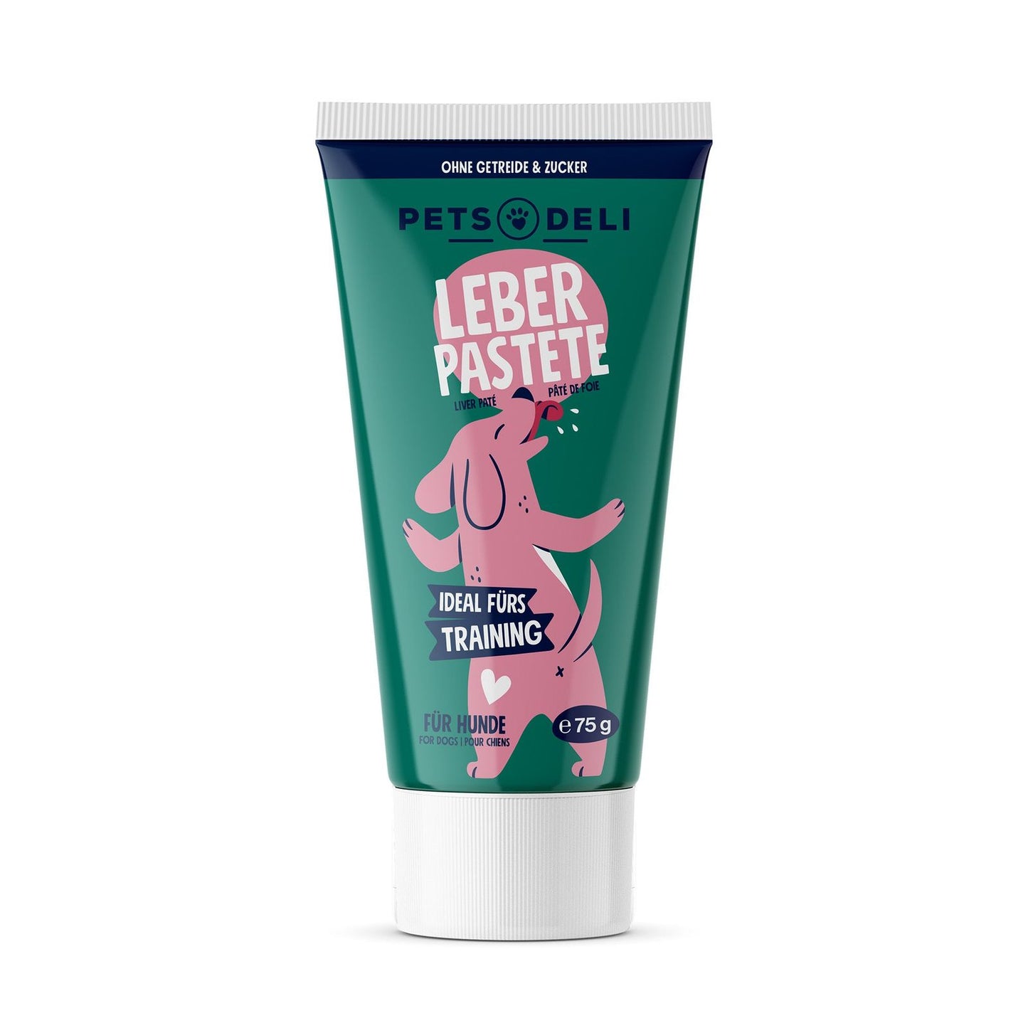 Pet's Deli Trainings-Leberpastete – Herzhafter Belohnungs-Snack aus der Tube (75g)