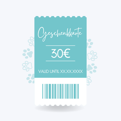 Geschenkkarte 30€