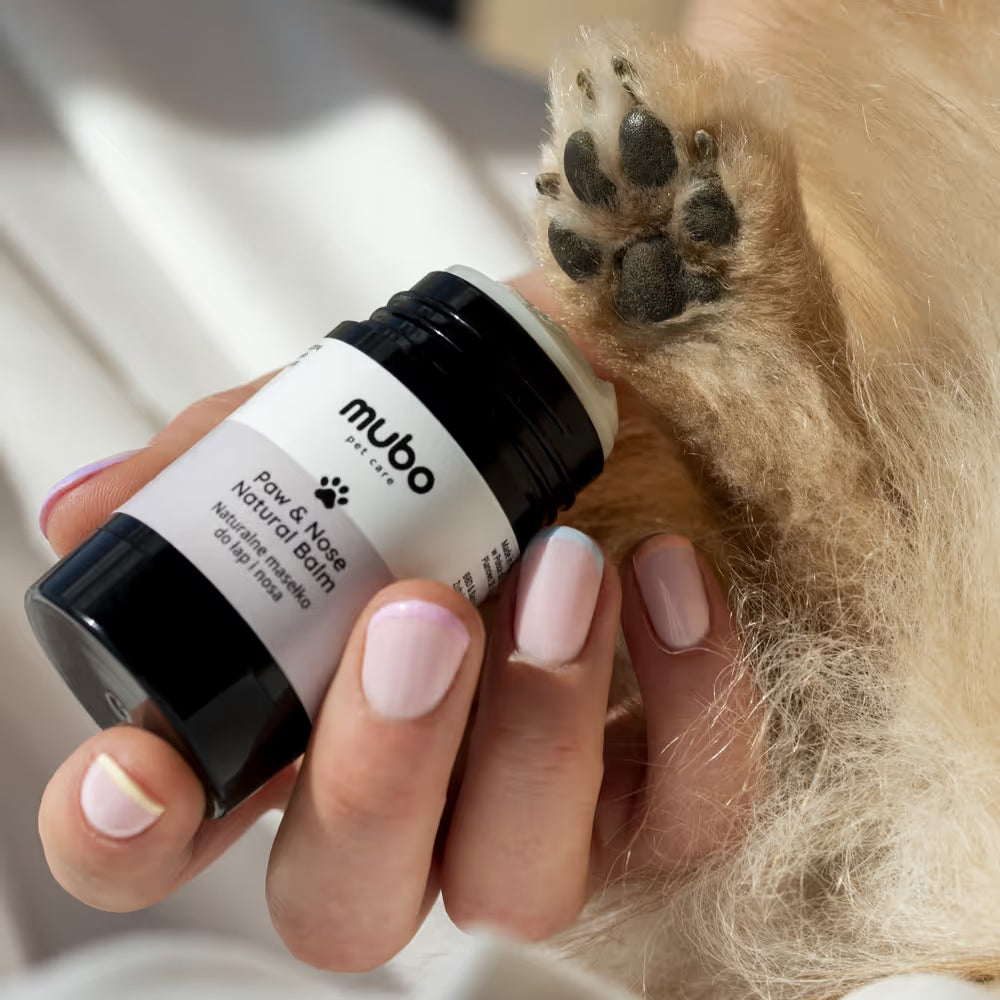 Mubo Paw & Nose Natural Balm Stick (25g) – Intensiv pflegender Pfoten- & Nasenbalsam für Hunde & Katzen