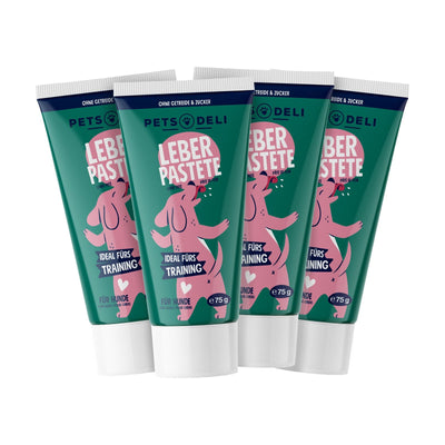 Pet's Deli Trainings-Leberpastete – Herzhafter Belohnungs-Snack aus der Tube (75g)